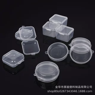 塑料盒小盒子小物品收纳盒耳塞盒防尘密封整理盒迷你有盖包装盒