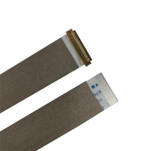 FFC/FPC flexible cable EDP screen cable 0.5 spacing 30P with I-PEX metal head single head package conductive cloth