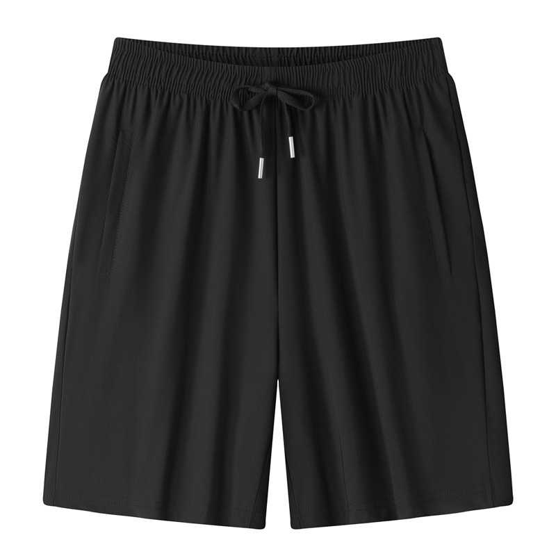 Ice Silk Quick-Dry Shorts with Custom Logo, Summer Thin Style, Corporate Team-Building Work Pants, Outdoor Sports Breathable Pants