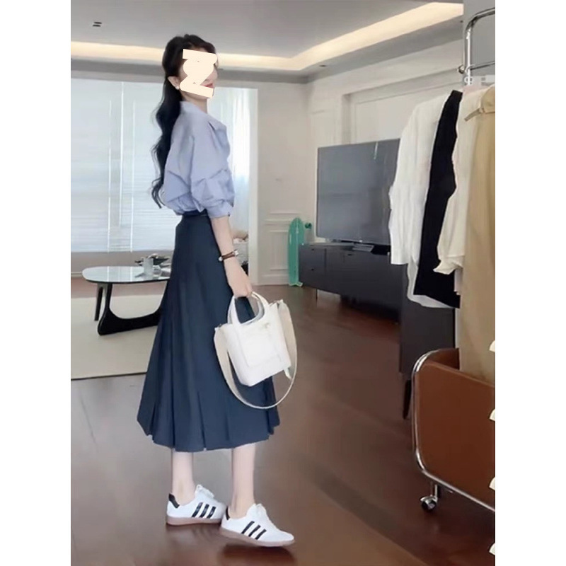 春装搭配一整套2025新款茶系气质小香风韩剧穿搭职业套装连衣裙子|undefined
