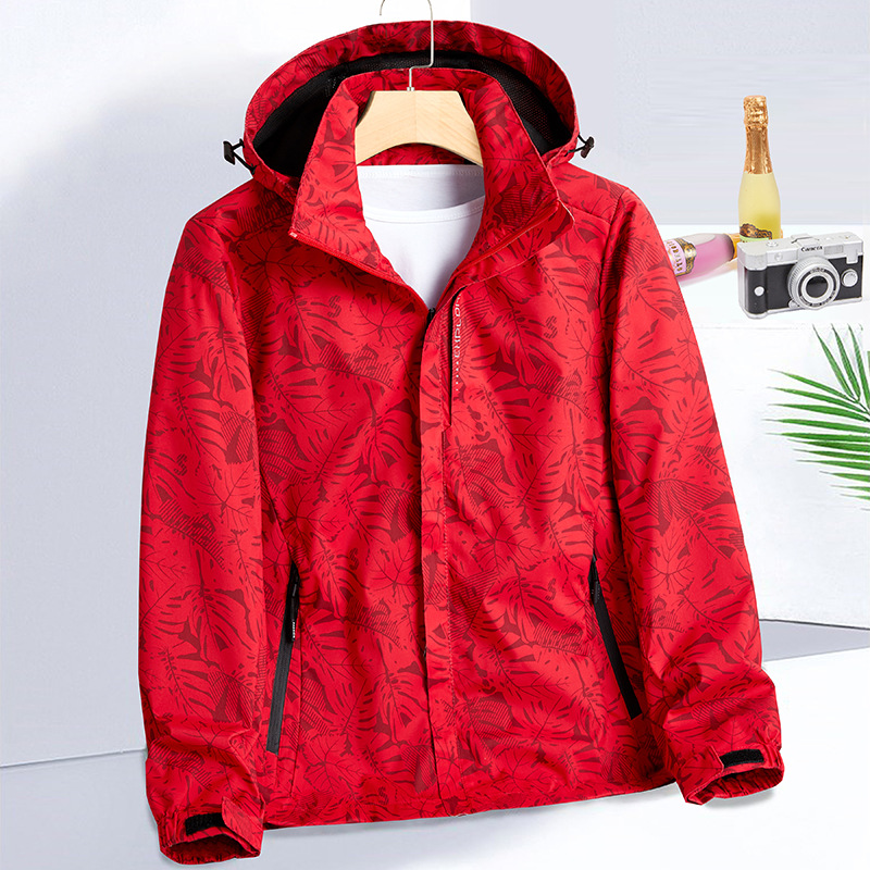 Hombres y mujeres 3 - en - 1 revestimiento delgado desmontable a prueba de viento impermeable al aire libre tibetano pareja trajes de montaña otoño invierno