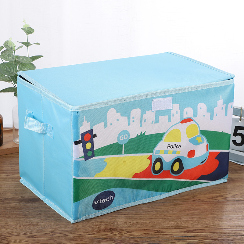 收纳箱可折叠式装衣服整理箱布艺收纳盒家用可水洗有盖储物箱