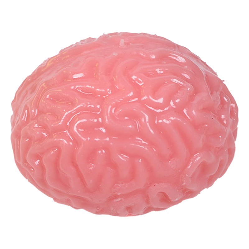 Simulación cerebro pellizco le creativo ventilación cerebro lento rebote nuevo extraño truco blanco juguete descompresión de la pulpa del cerebro