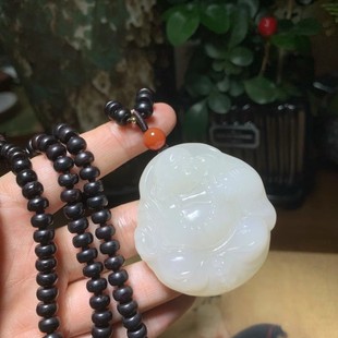 Jin Yutang Xinjiang Hetian Jade Sheep Fat Jade Guanyin Ice Base Clean and Exquisite Workmanship Exquisite Atmosphere Beautiful to wear