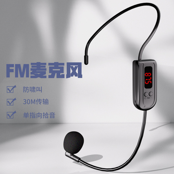FM wireless microphone teachers' soundtrack head wearing header tour…