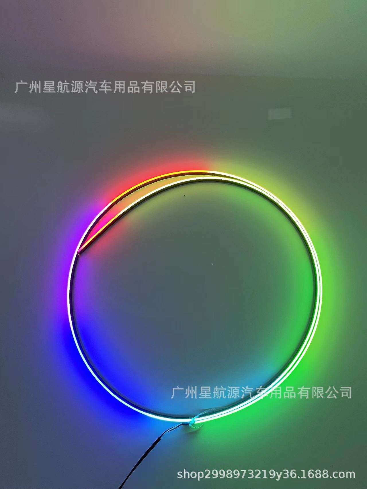 汽车内饰LED中控氛围灯流光幻彩气氛灯亚克力USB隐藏免接线装饰灯-阿里巴巴