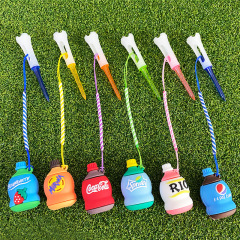 ゴルフティーのクロスボーダー専用楽しい漫画ペンダントGOLF TEE紛失防止ゴルフティー付属品Tee