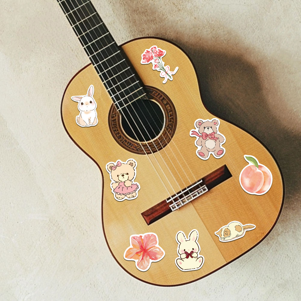 Princess, Cute Style 1 Set Cartoon Bow Knot School Graduation PVC Princess Cute Stickers