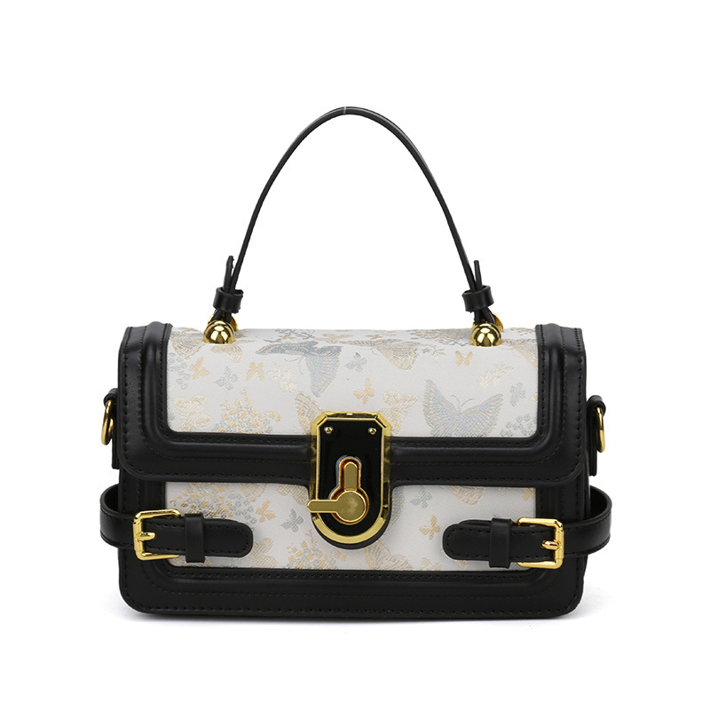 Bolso de mochila para mujeres 2025 nueva tendencia de llegada transfronteriza al por mayor color contrastante ocio versátil bolsa de mano de viaje