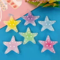 Ледяная цветная морская звезда diy смола аксессуары для мобильного телефона чехол ручной работы заколки для обуви застежки для волос наклейки на холодильник аксессуары