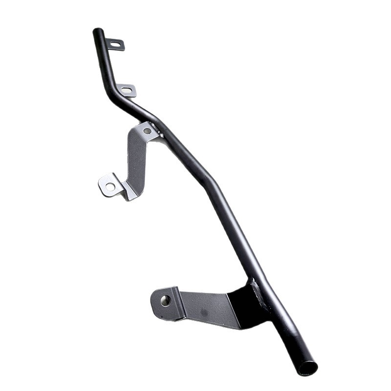 Barras de protección pedal de arranque de motocicleta de hierro tubo curvo procesamiento de chapa metálica soldadura doblado accesorio de motocicleta universal