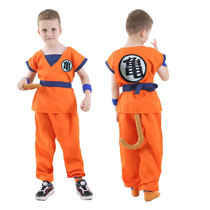 Dragon Ball, детский костюм, косплей, Хэллоуин