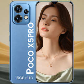 跨境热销POCO X5PRO智能手机现货安卓3+64G高清外贸6.6寸双卡谷歌