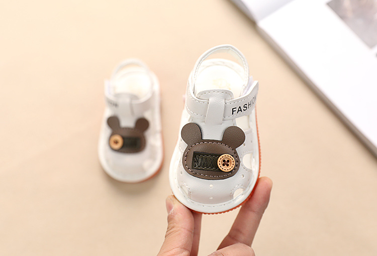 Männliche Sandalen, Sommersandalen für Frauen im Alter von 0–1 bis 2 Jahren, weiche Babysohle, rutschfeste Lauflernschuhe, sogenannte Kinderschuhe_voghion.com