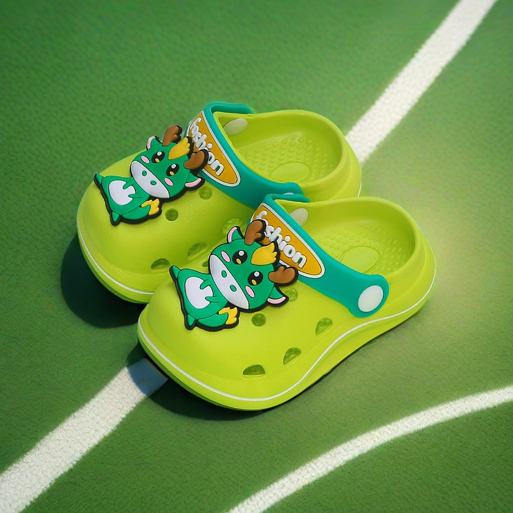 防滑兒童男童女童拖鞋夏季涼拖鞋女孩小孩寶寶洞洞鞋小童卡通批發