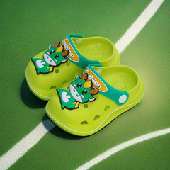 防滑兒童男童女童拖鞋夏季涼拖鞋女孩小孩寶寶洞洞鞋小童卡通批發