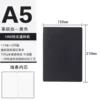 A5—line book—black—medium size