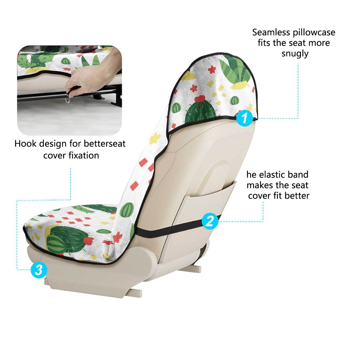 Car seat towel cover front seat protector suitable for gym and exercise, universal for all seasons, car use 96
