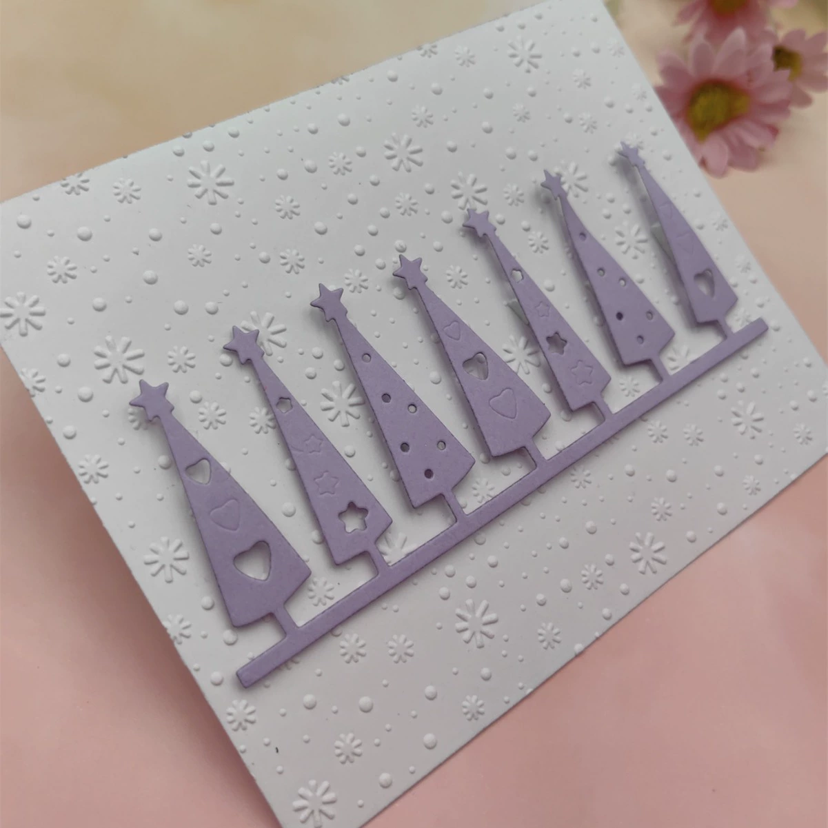 Рождественская елка Форма для ножа из углеродистой стали DIY тиснение декоративная форма для резки ножа ручной работы шаблон для тиснения высечки