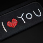 兆顺自粘水钻胶网DIY汽车箱包鞋贴我爱你烫钻烫画热转印补丁布贴