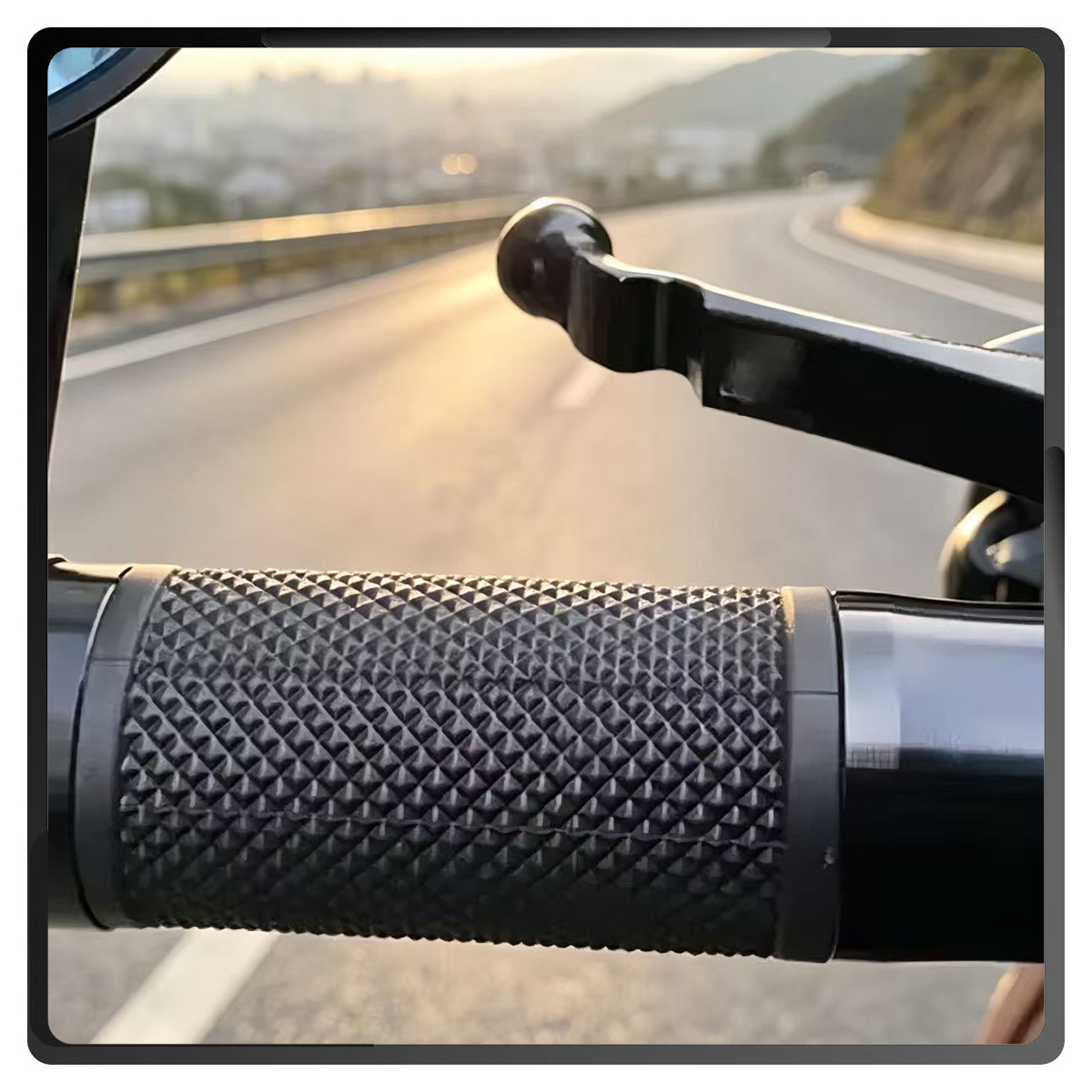 Motorcycle handlebar grips modified to universal throttle grips, colorful grips, aluminum alloy handlebar grips, direct supply from cross-border manufacturers