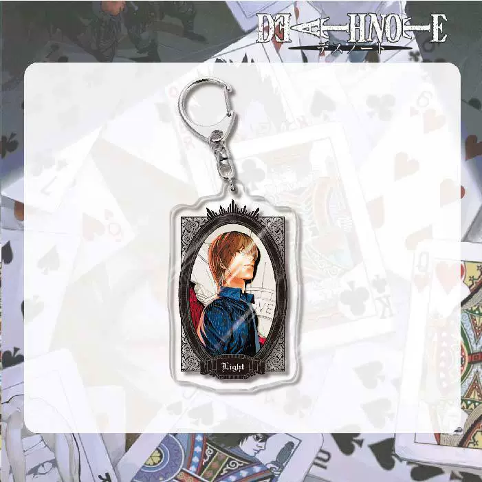 Акриловый брелок Death Note (Death Note) — аниме‑шарм, 24 варианта цвета, 15 г