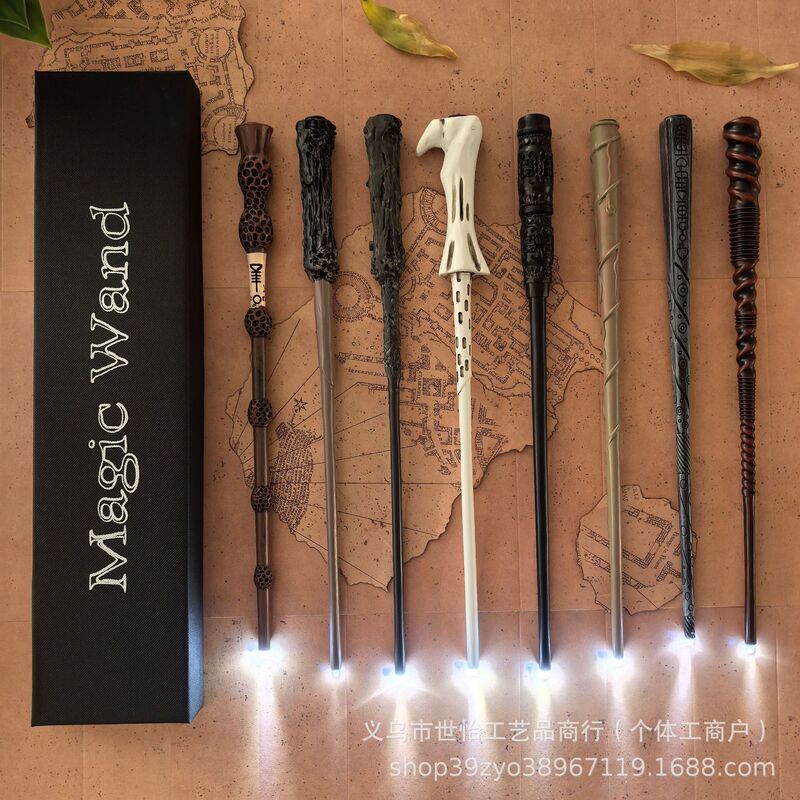 Harry Potter Magic Wand, Glowing Wand, Hermione, Voldemort, Dumbledore Magic Stick, Universal Merchandise Wand
