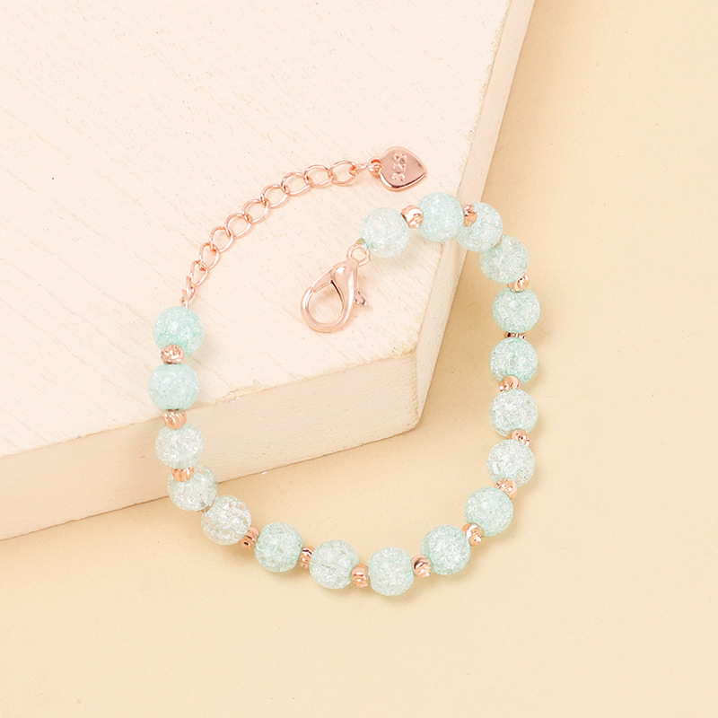 Geometric Pattern Sweet Geometric Artificial Crystal Beaded Women's Bracelets