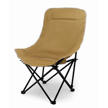定制折叠椅高靠背月亮椅露营便携躺椅钓鱼凳导演椅野餐旅行沙滩椅