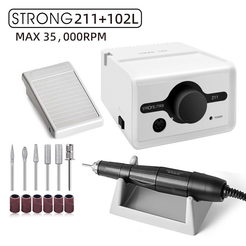 クロスボーダー専用 35000 rpm ネイルポリッシャー Shixin STRONG211 歯科機械彫刻機翡翠歯科ジュエリー|undefined