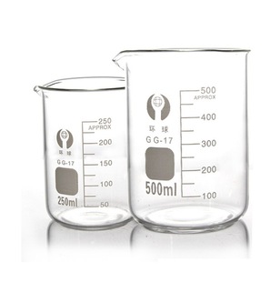 【7543】【1 Piece】Beaker Glass Beaker High Borosilicate Glass Beaker 500ml
