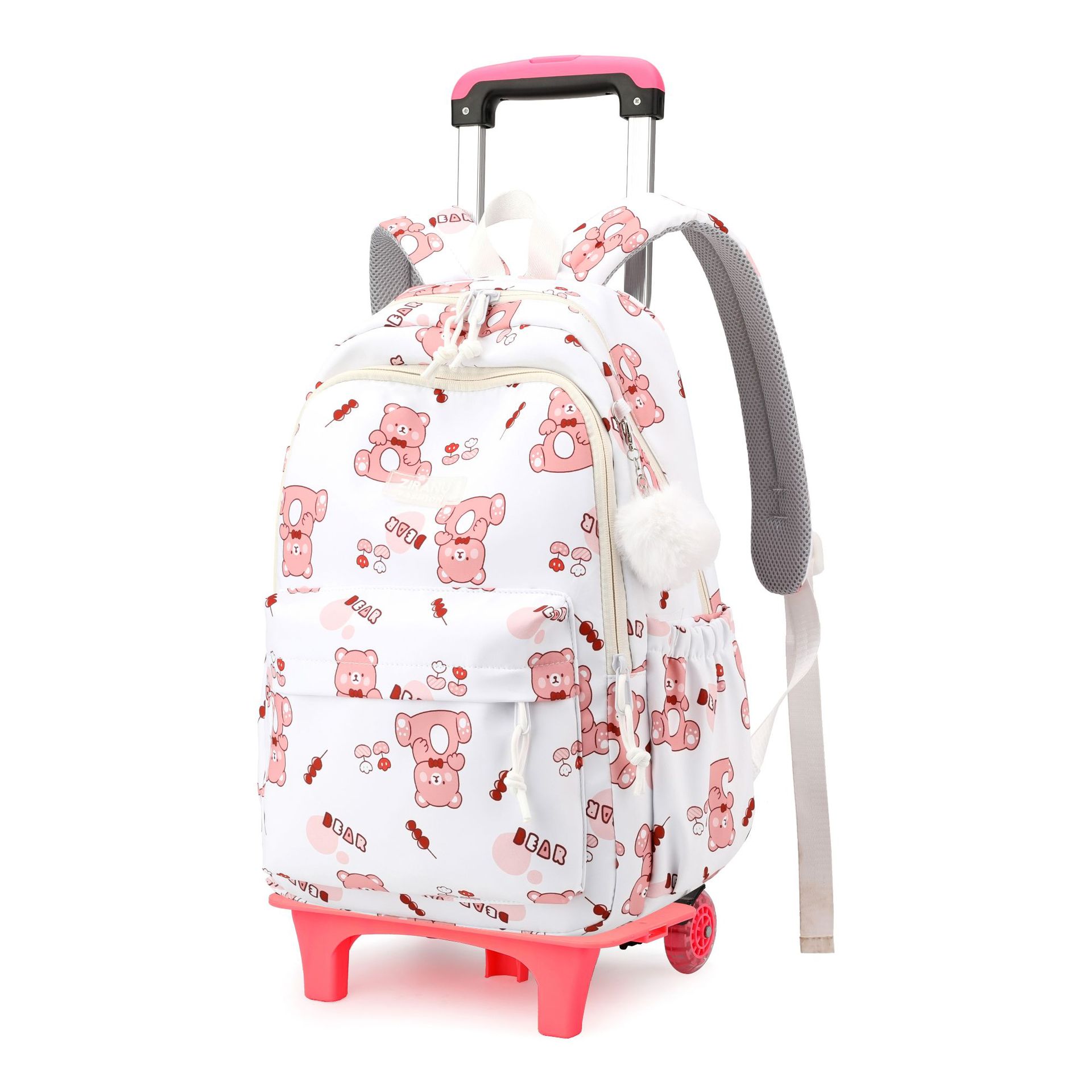 Mochila de pescado natural 3 - 6 grados mochila de escolares de la escuela primaria gran capacidad de doble uso mochila de la escuela secundaria