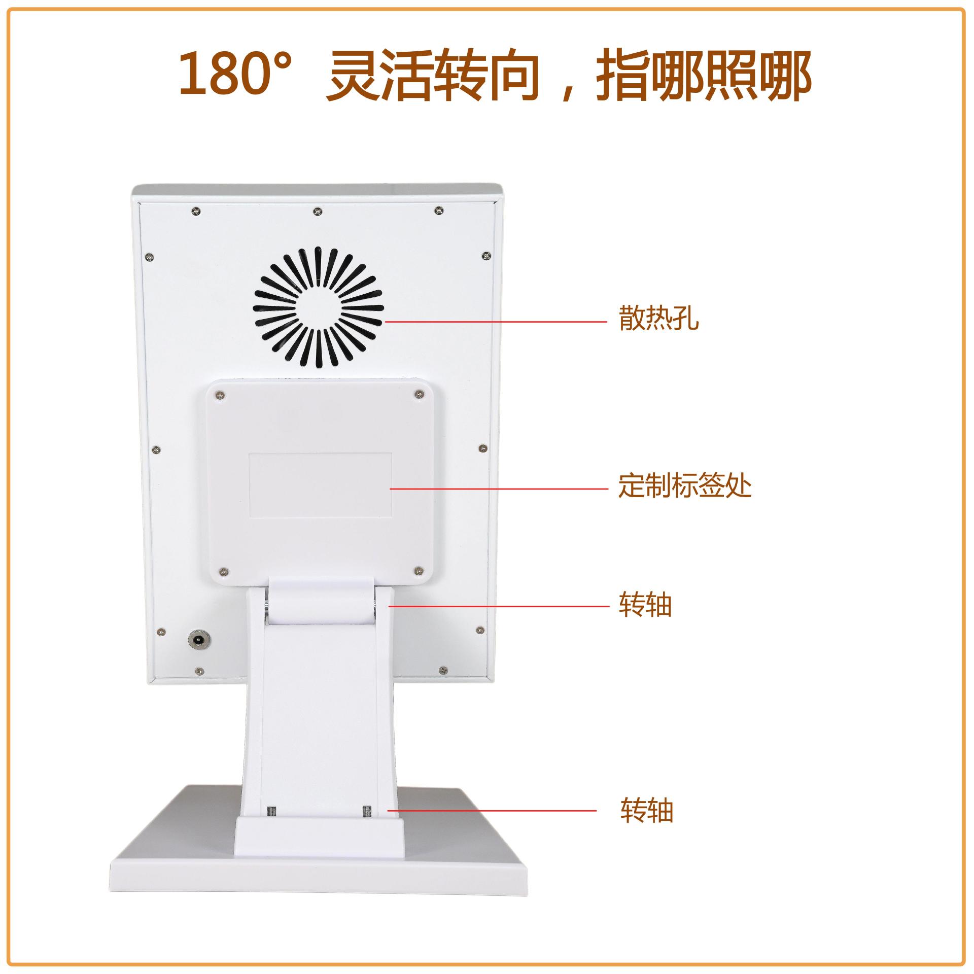 Transfronterizo dedicado 400W lámpara de fisioterapia infrarroja lámpara de fisioterapia de belleza para el hogar lámpara de Infrarrojo Cercano LED para salón de belleza