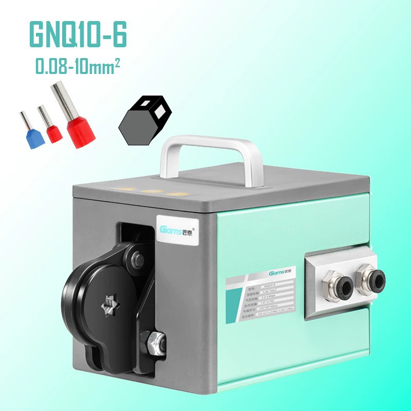 Инструменты обжимные: трубчатые зажимные плоскогубцы GNQ10-6 шестигранный шестигранник автоматическая холодная обжимная машина обжимной инструмент