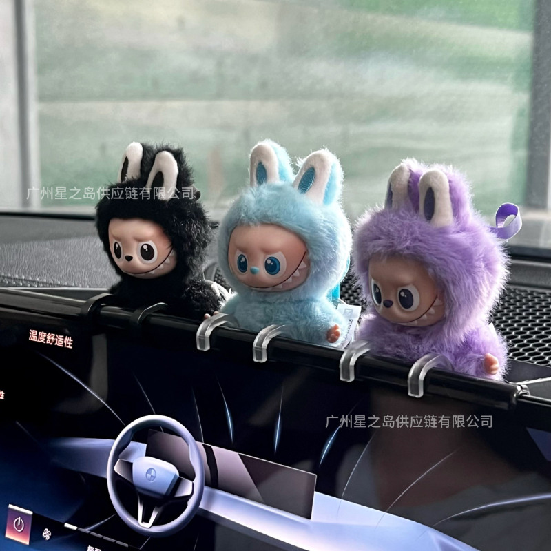 labubu4.0车载屏幕展示支架mini4代拉布布显示器挂架电脑展示装饰|undefined