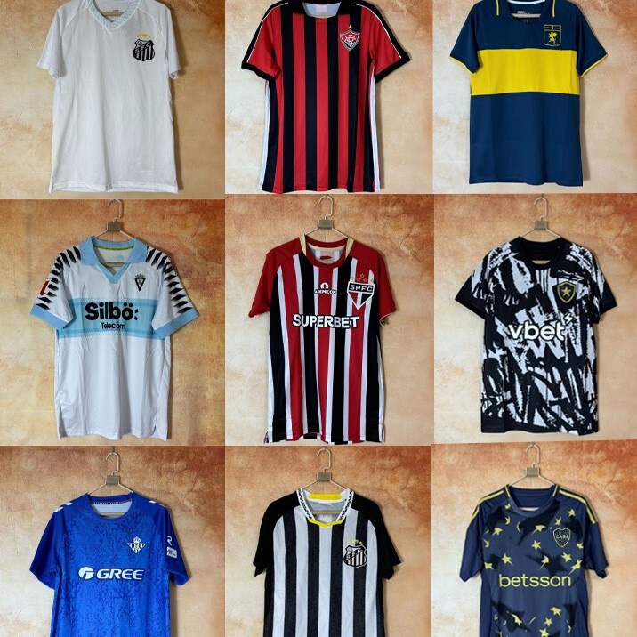 2526 New Season Fan Version Manchester United Miami Barcelona Arsenal Paris Football Uniform
