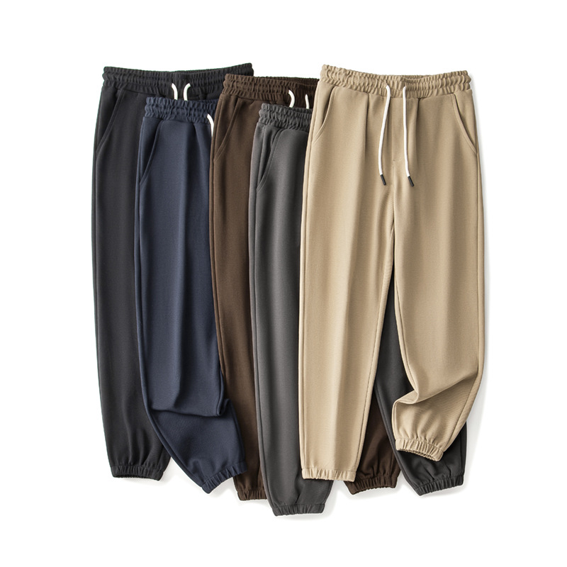 Spring and Summer Sports Pants Men's Thin Twill Loose All-match Pants Men's Casual Wide-leg Pants Men's Sweat Pants