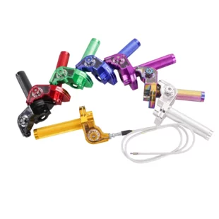 Motorcycle modified CNC big twist third generation oil handlebar 22mm universal visual handlebar oiler