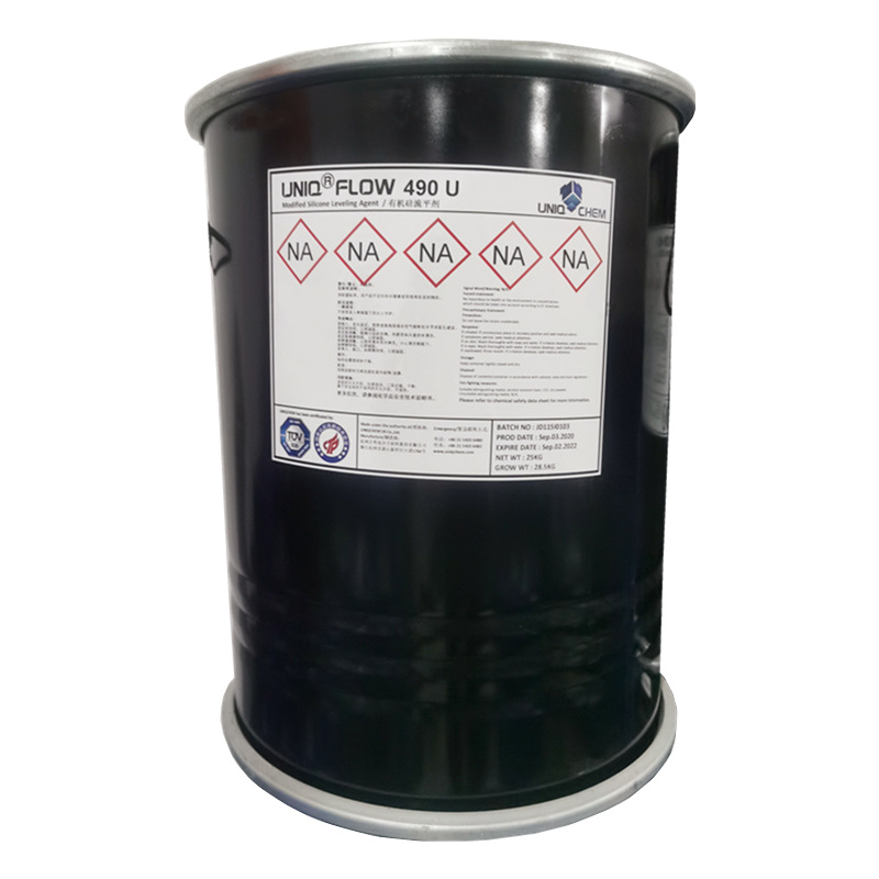 【青虹】Uniqflow490U无溶剂型和水性体系用 有机硅流平剂