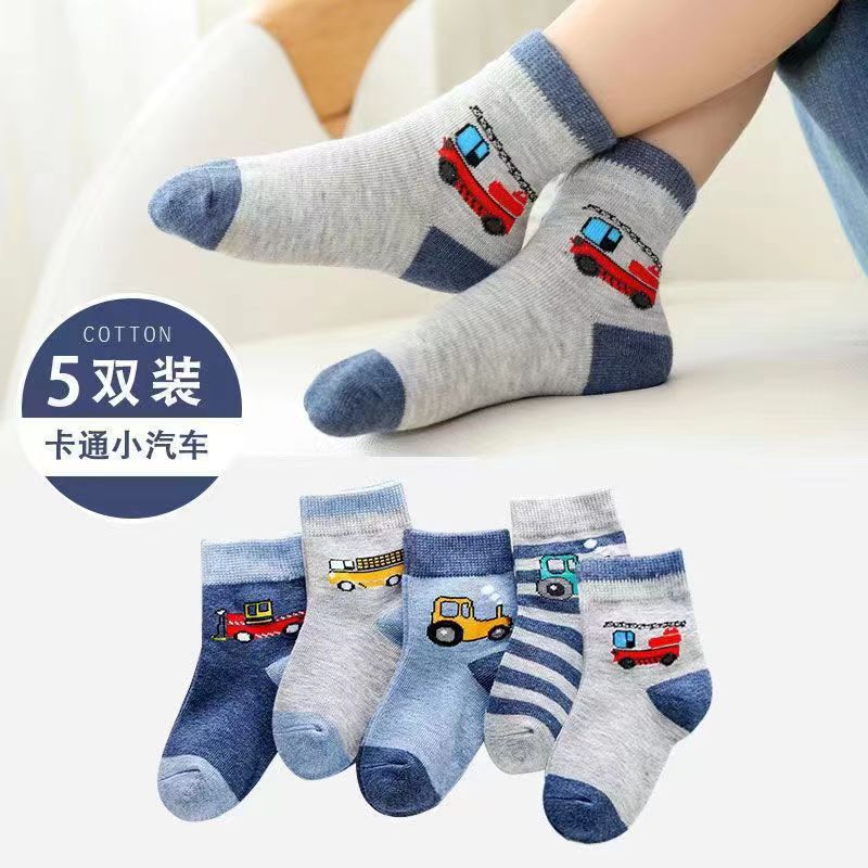 【新品爆款】儿童袜子女童中筒袜秋冬女孩卡通童袜学院风运动袜潮|undefined