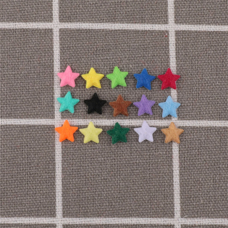 0.8 Felt Mini Five-Pointed Star Embossed DIY Hair Accessories Decoration Accessories Star Toys Clothing Accessories Materials 0.8 Felt Mini Five-Pointed Star Embossed DIY Hair Accessories Decoration Accessories Star Toys Clothing Accessories Materials