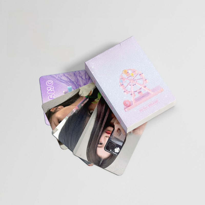MISAMO Mini Card Box 50 Pieces 57x86mm Hirai Taoka Minatozaki Lasers Lomo Postcards