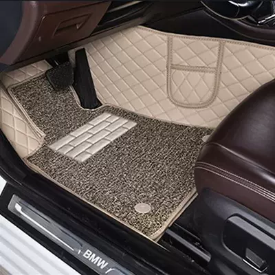 Modelə uyğun ayaqaltı: front and passenger seats, and the rear - double-layer-main-driver-beige-leather-rice-dumplings-silk-ring