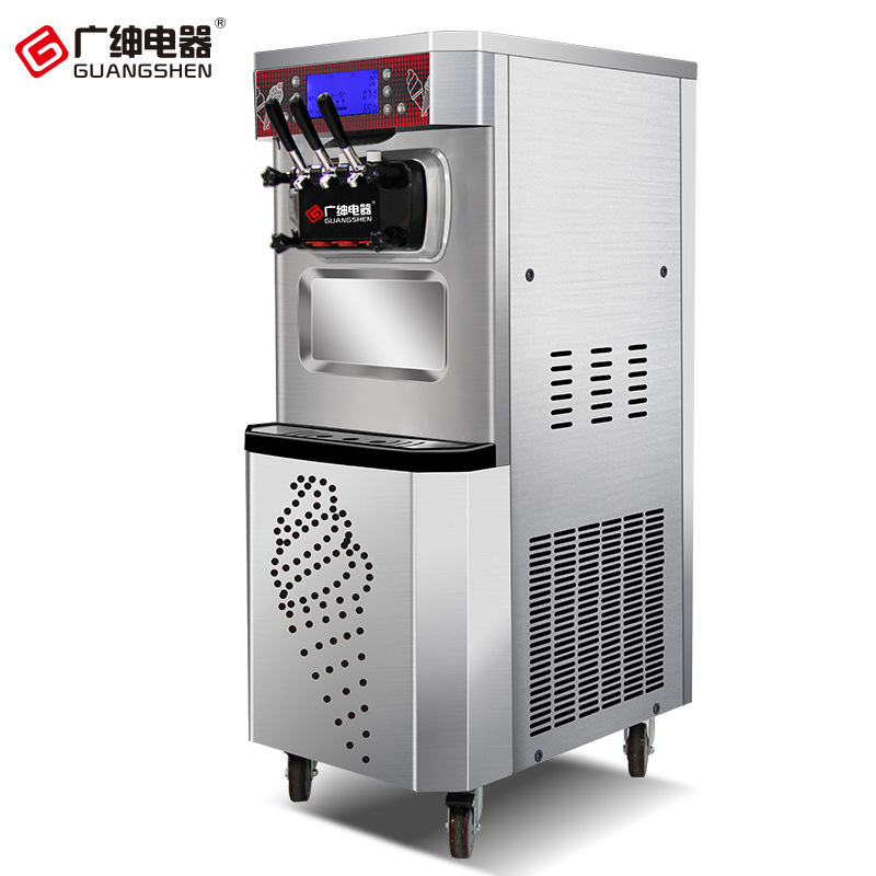 Guangshen Electric Ice Cream Machine Commercial Large Output Seven Days No-Cleaning Can Be Connected to the Ice Cream Machine Fully Automatic Milk Tea Guangshen Electric Ice Cream Machine Commercial Large Output Seven Days No-Cleaning Can Be Connected to the Ice Cream Machine Fully Automatic Milk Tea