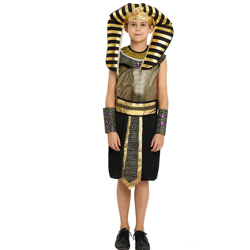 Halloween Faraón egipcio disfraz Día de los niños espectáculo de escenario bebés y niños pequeños trajes nacionales del mundo COS