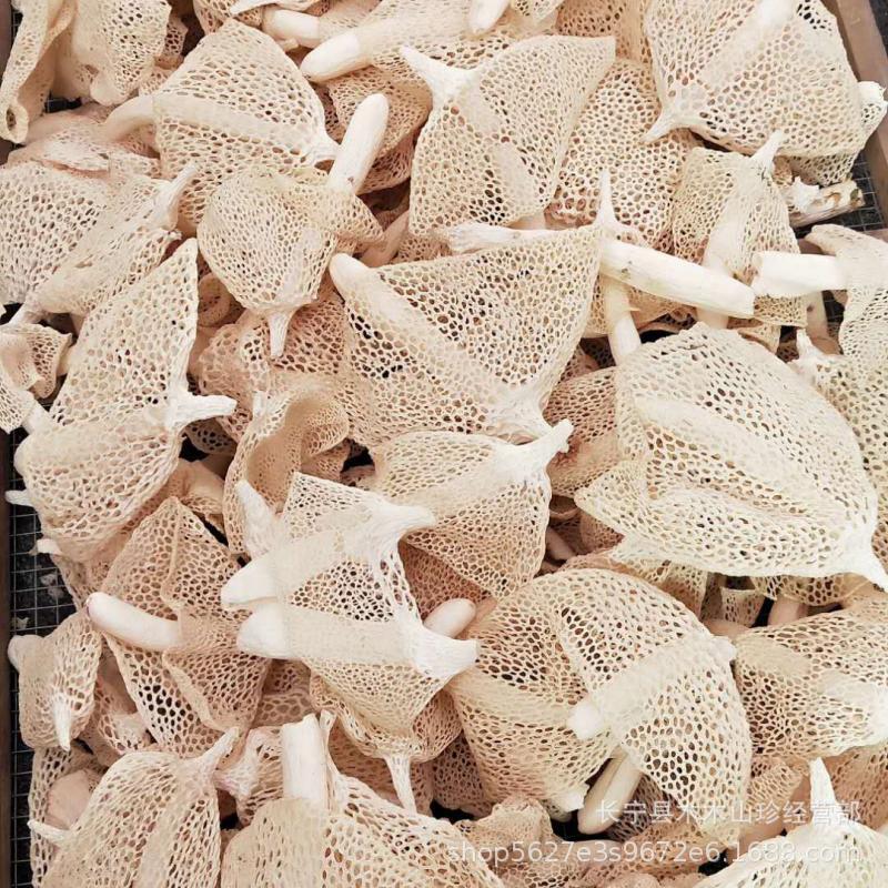 四川宜宾长宁长裙竹荪竹笙竹花野生菌肉厚干货土特产杆网都可吃