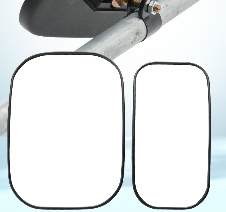 [High-Definition with No Blind Spots] Suitable for Jac and Foton Trucks, Square Blind Spot Mirror with Added Convex Reversing Mirror