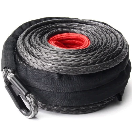 Качающаяся веревка, подъемная веревка, аварийно-спасательная мощная конская веревка, полимерный полиэтилен, тяговая веревка, 12 жил, серый