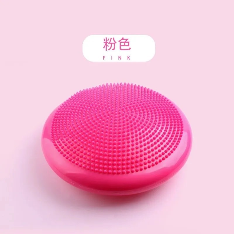 ヨガバランスマット、厚みのある足指圧マッサージ、半円形バランスボールトレーニングソフトクッション、大人と子供のリハビリテーション足|undefined