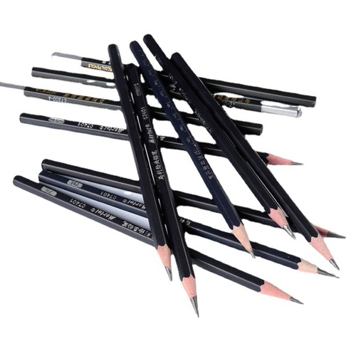 Marley Sketch Pencil Set Complete Set Student Sketch Charcoal Soft Medium Hard 2bhb Pencil Wholesale Studio Special